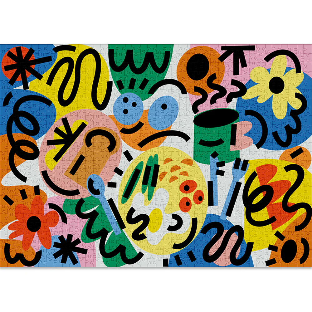 Abstract Puzzle Bundle (3 x 1000 Piece Puzzles) - Image 8