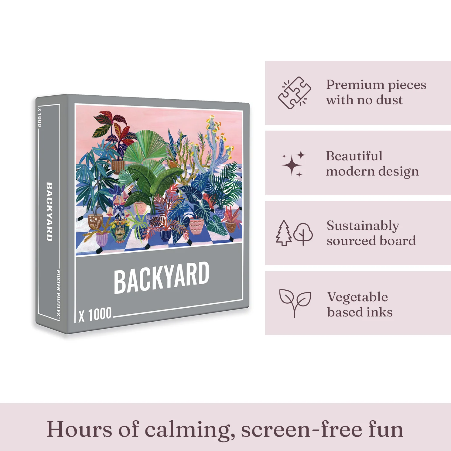 Backyard Jigsaw Puzzle (1000 pieces) - Image 3