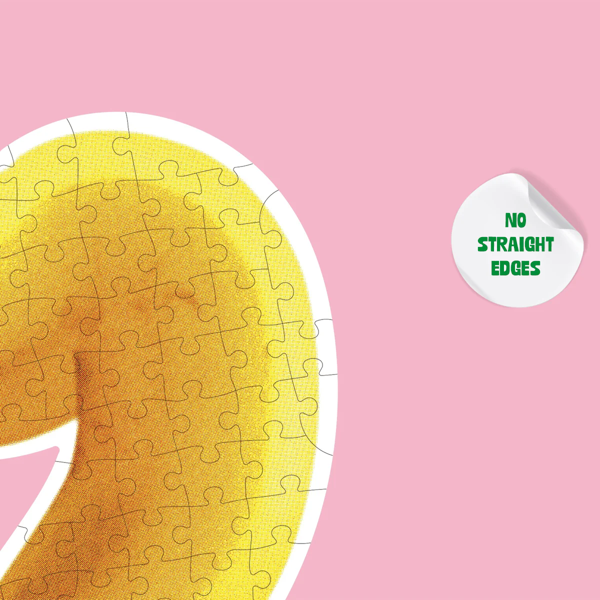 Big Banana Shaped Puzzle (500 Pieces) - Image 4