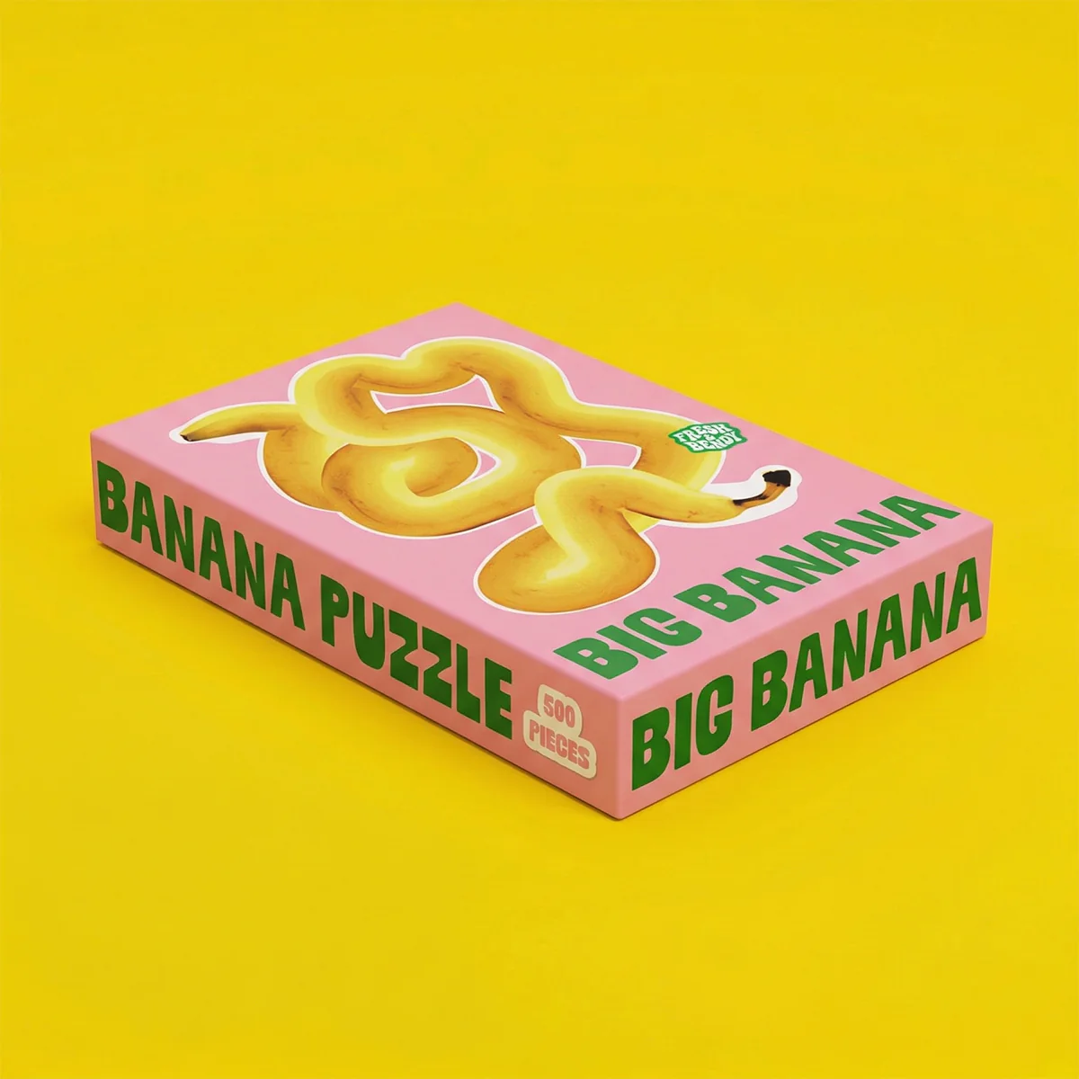 Big Banana Shaped Puzzle (500 Pieces) - Image 5