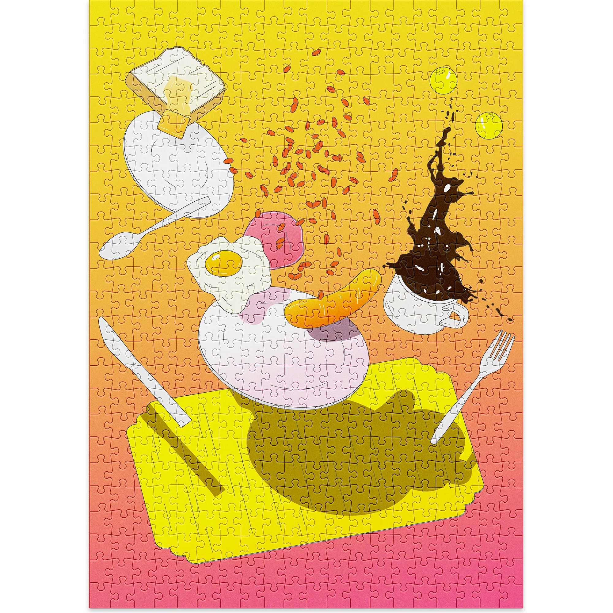 Breakfast Jigsaw Puzzle (500 pieces) - Image 2