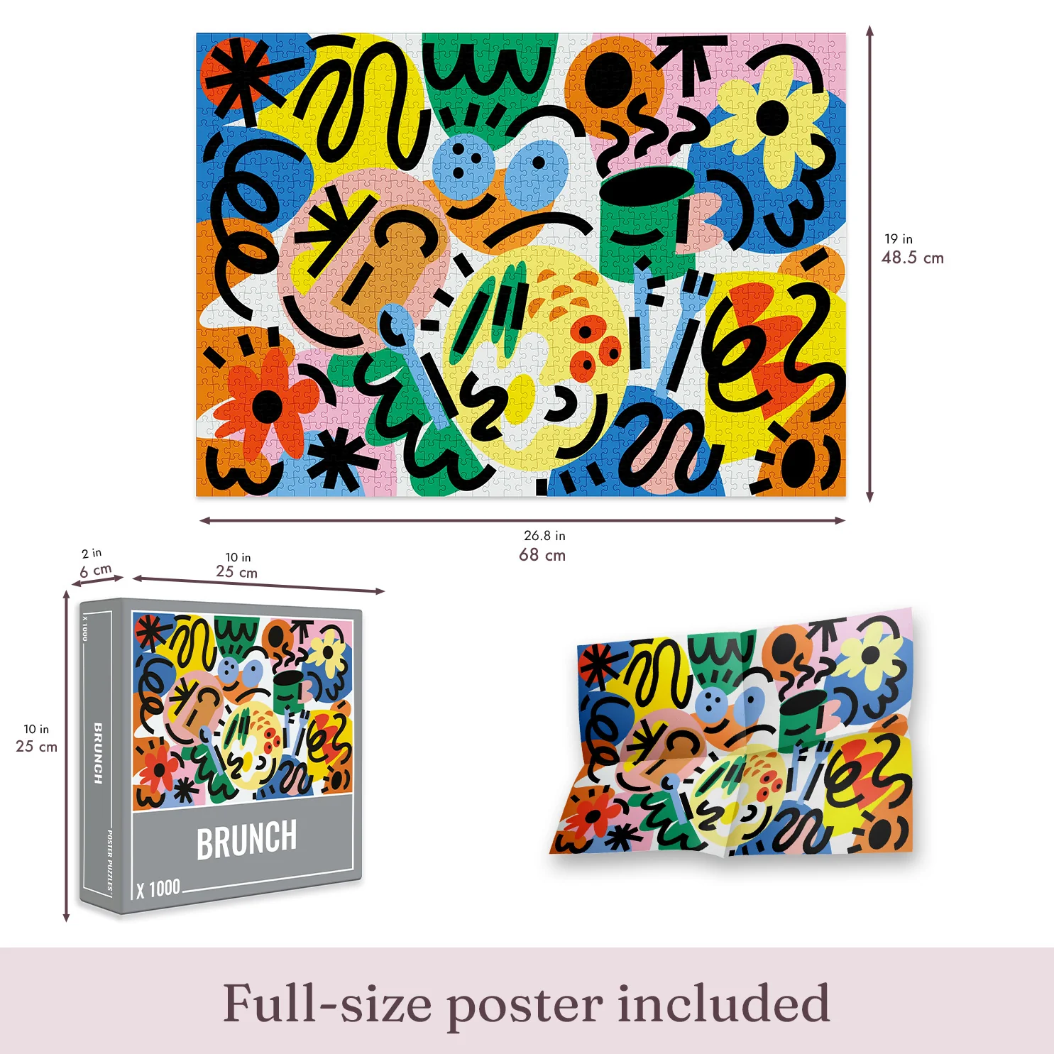 Brunch Jigsaw Puzzle (1000 pieces) - Image 3