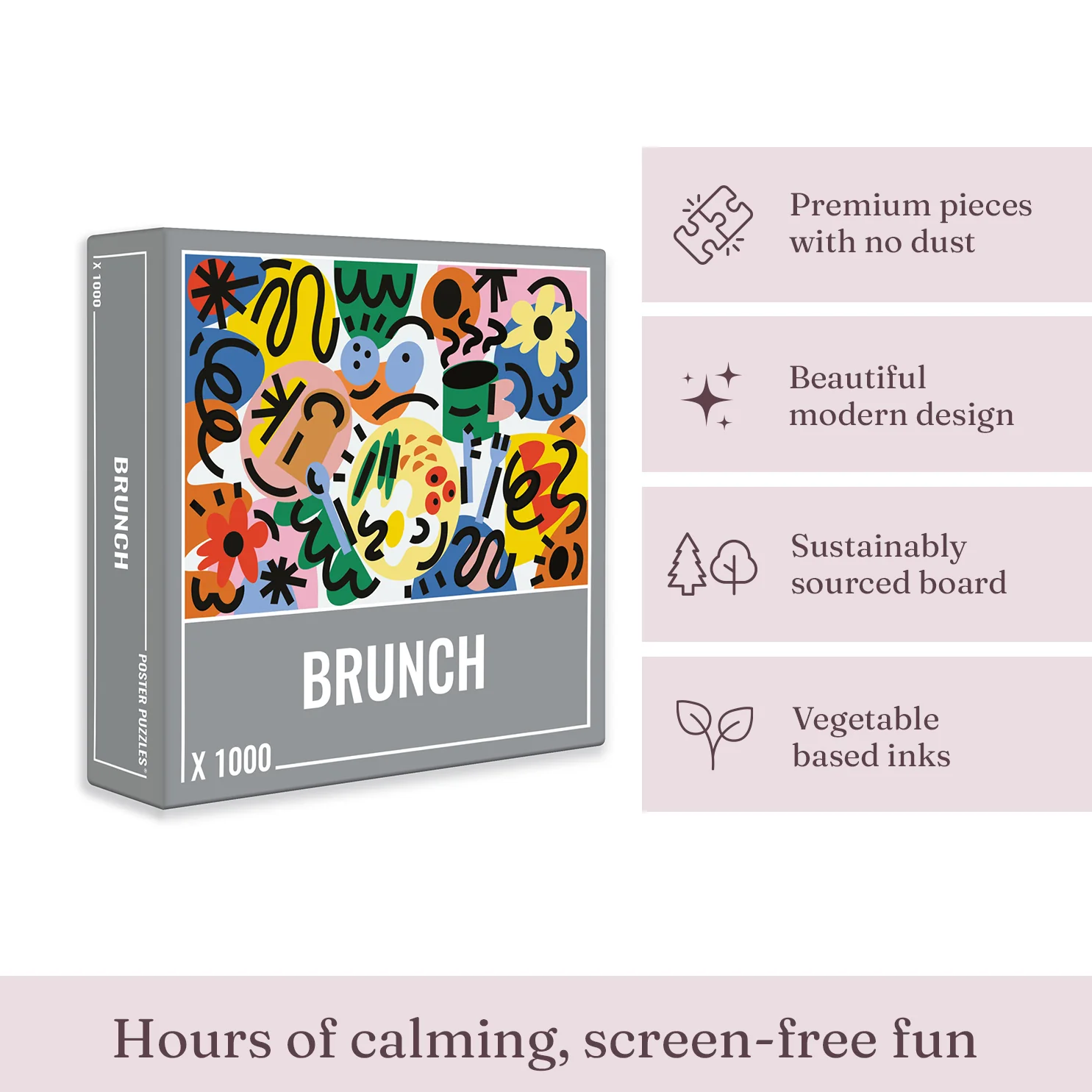 Brunch Jigsaw Puzzle (1000 pieces) - Image 4