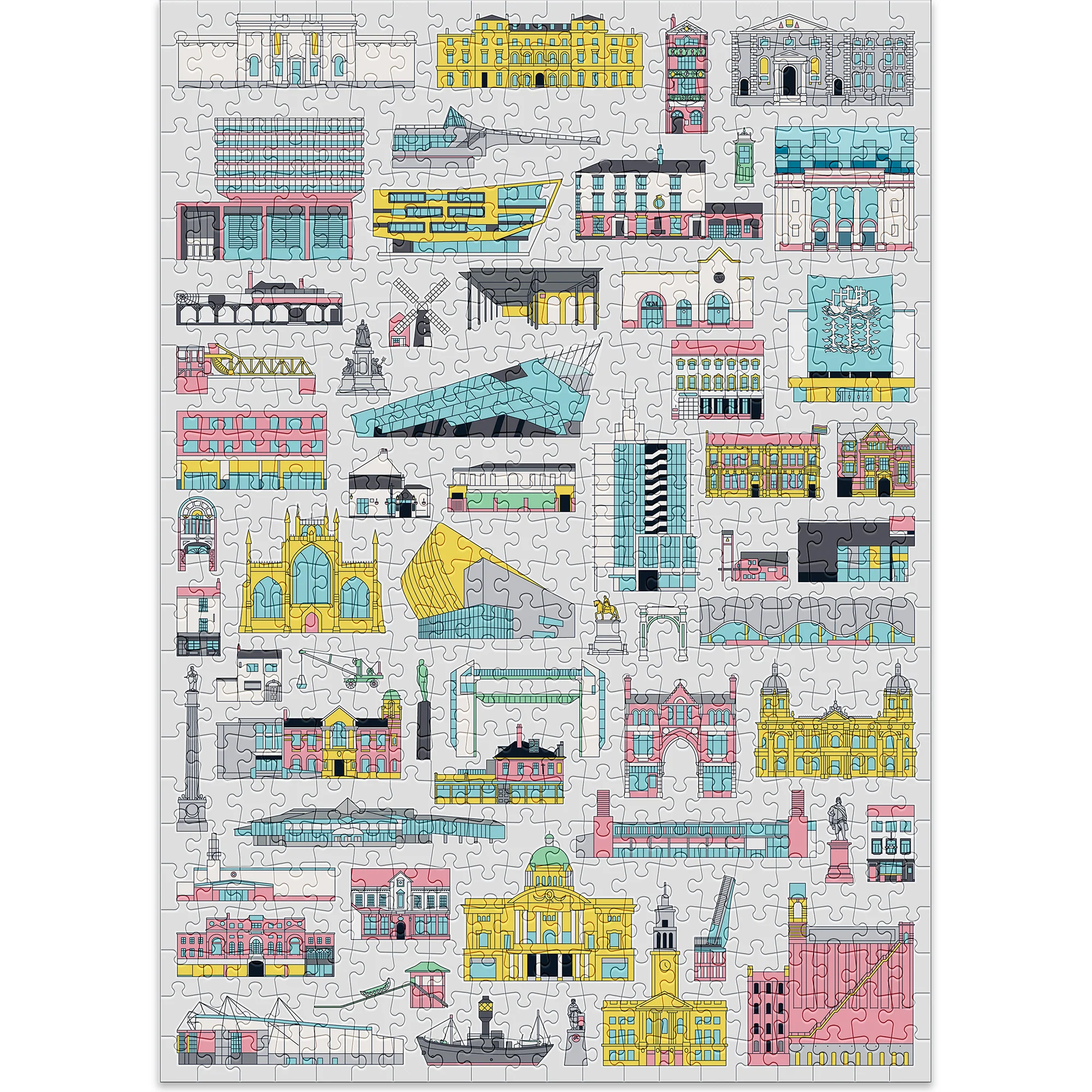 Buildings Jigsaw Puzzle (500 pieces) - Image 2