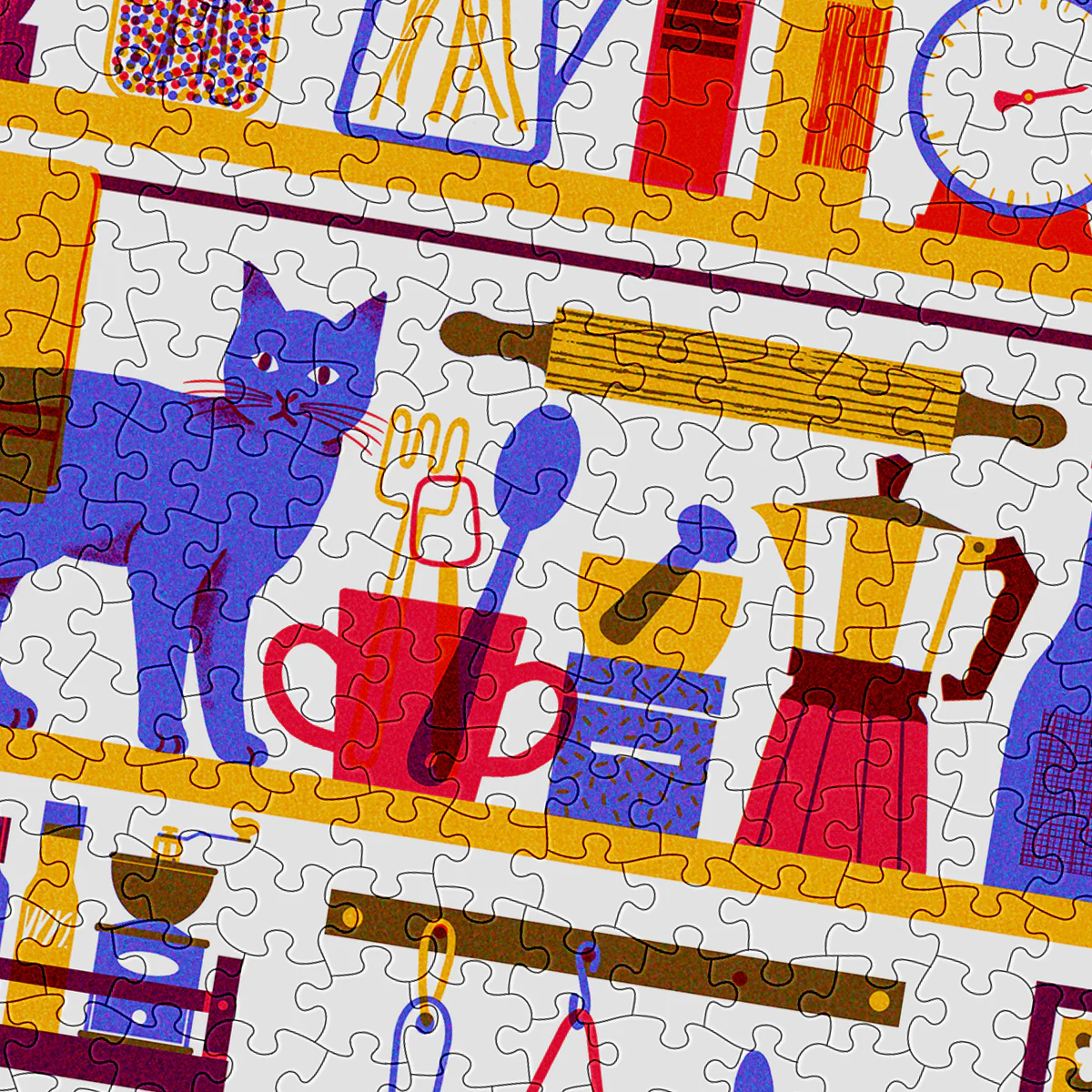Cats 1000 Piece Puzzle (Small Batch) - Image 6