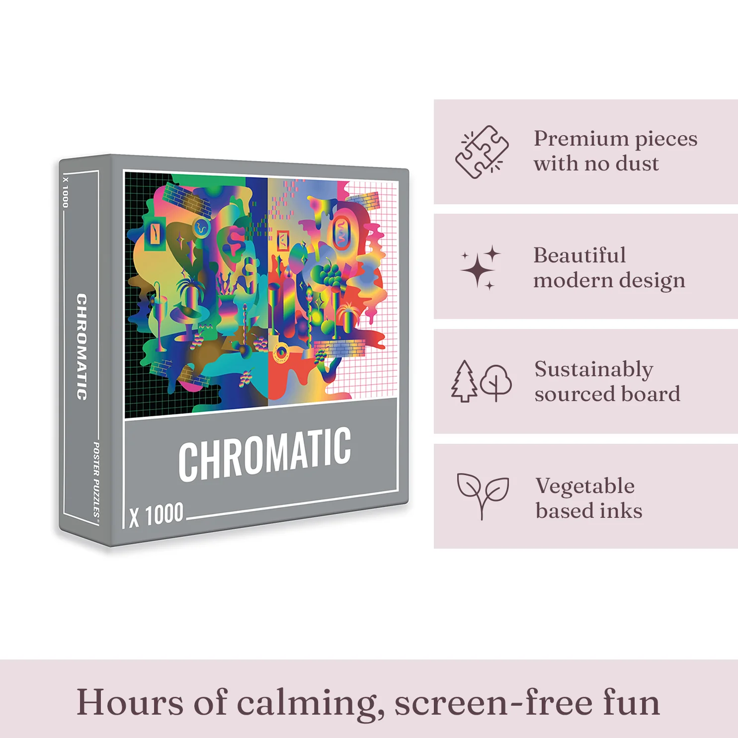 Chromatic Jigsaw Puzzle (1000 pieces) - Image 3
