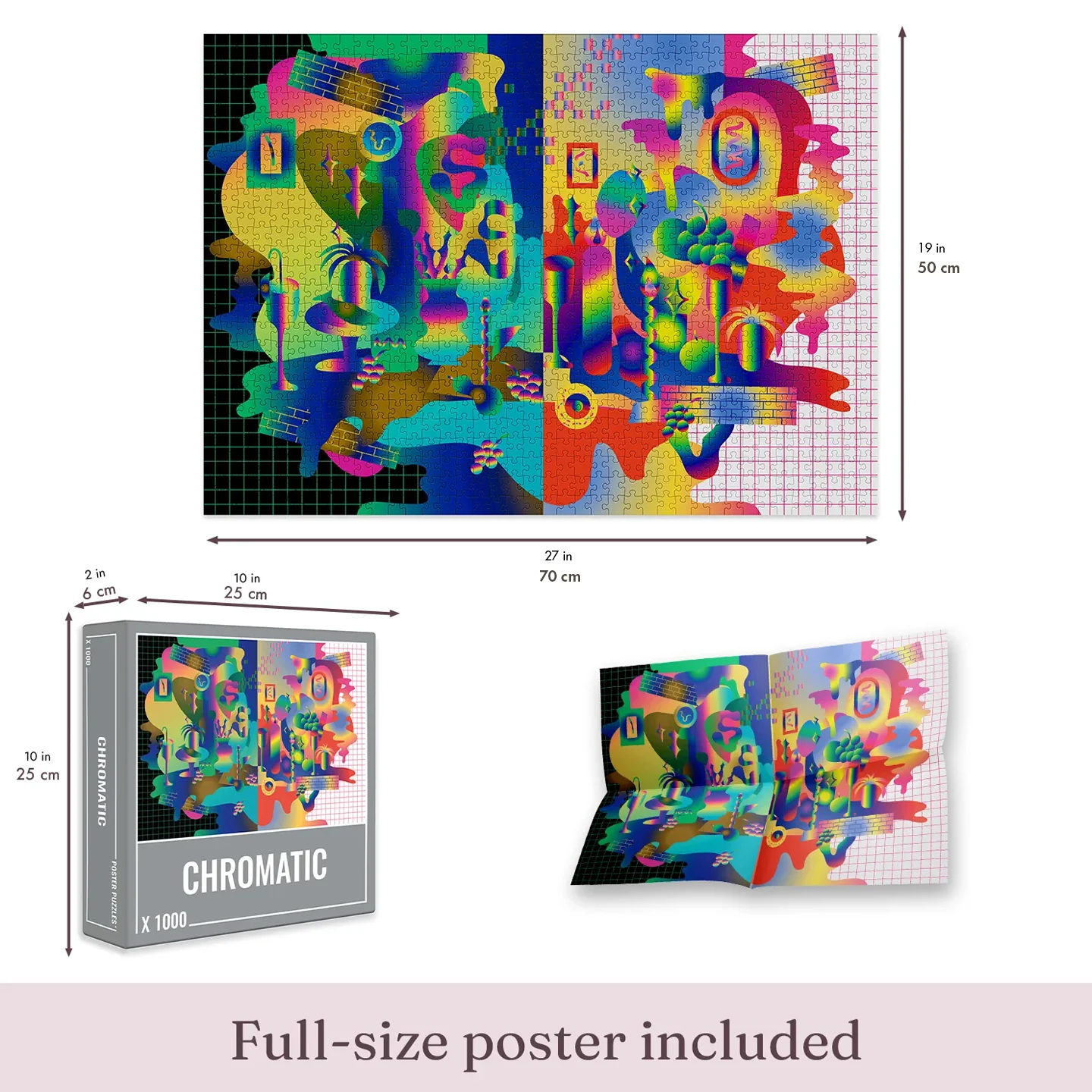 Chromatic Jigsaw Puzzle (1000 pieces) - Image 4