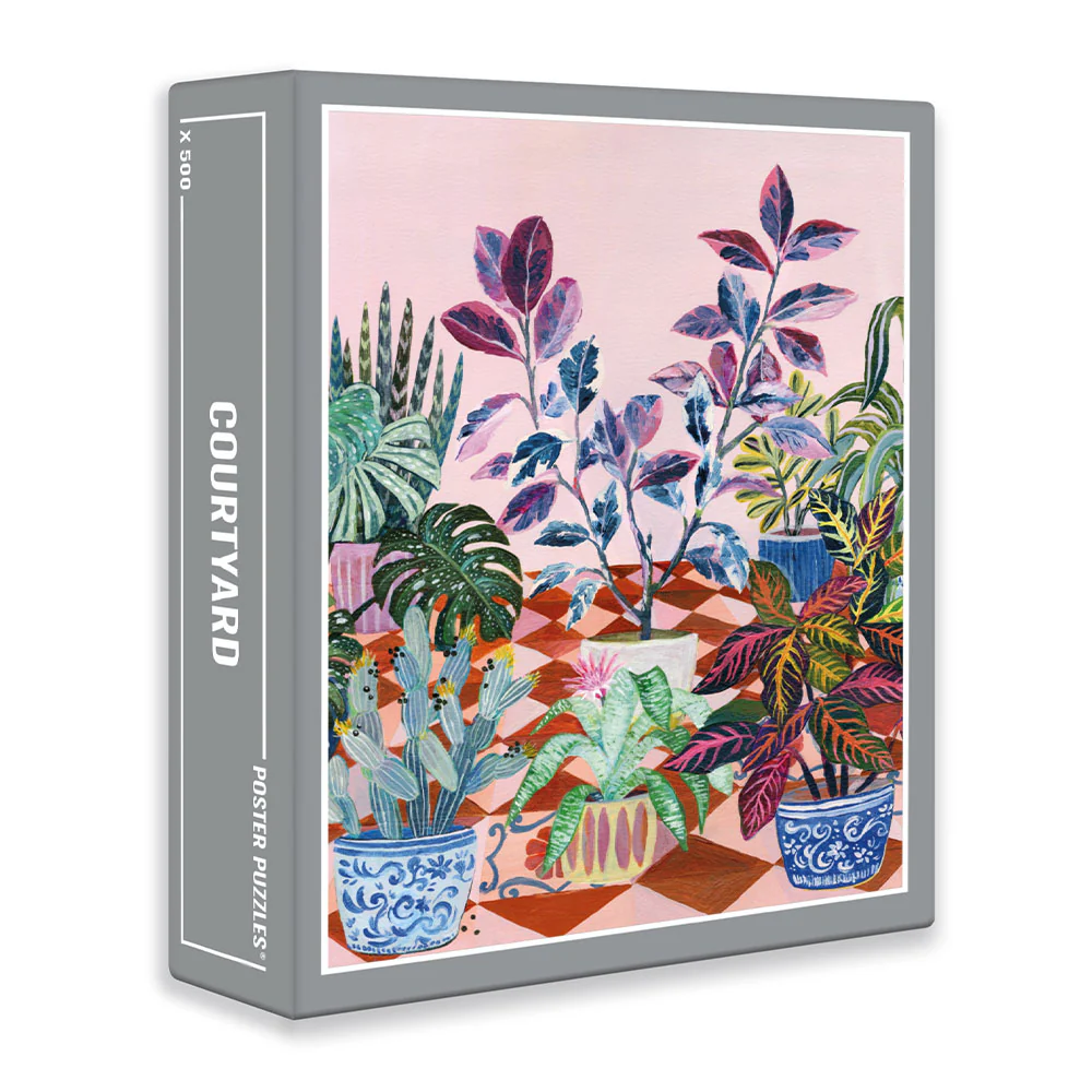 Courtyard Jigsaw Puzzle (500 pieces)