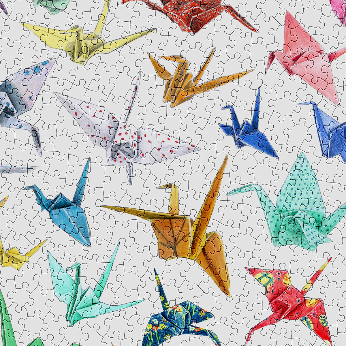 Cranes 1000 Piece Puzzle (Small Batch) - Image 6