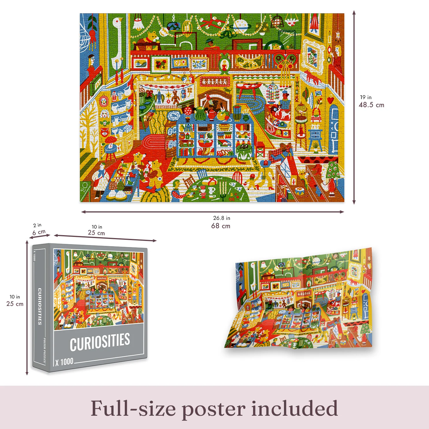 Curiosities Jigsaw Puzzle (1000 pieces) - Image 3