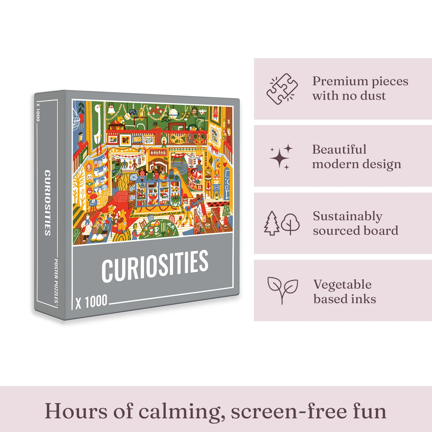 Curiosities Jigsaw Puzzle (1000 pieces) - Image 4