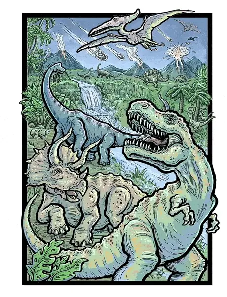 Dinosaurs 3D Jigsaw Puzzle (500 pieces) - Image 6
