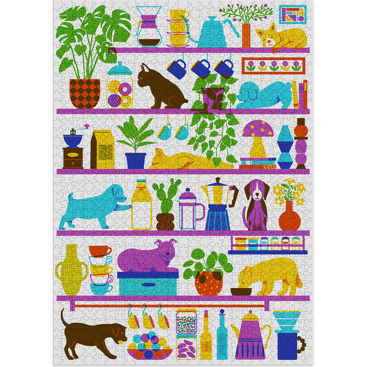 Dogs 1000 Piece Puzzle (Small Batch) - Image 2