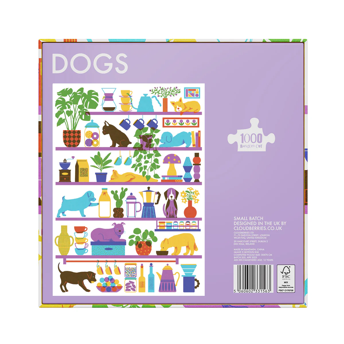 Dogs 1000 Piece Puzzle (Small Batch) - Image 6