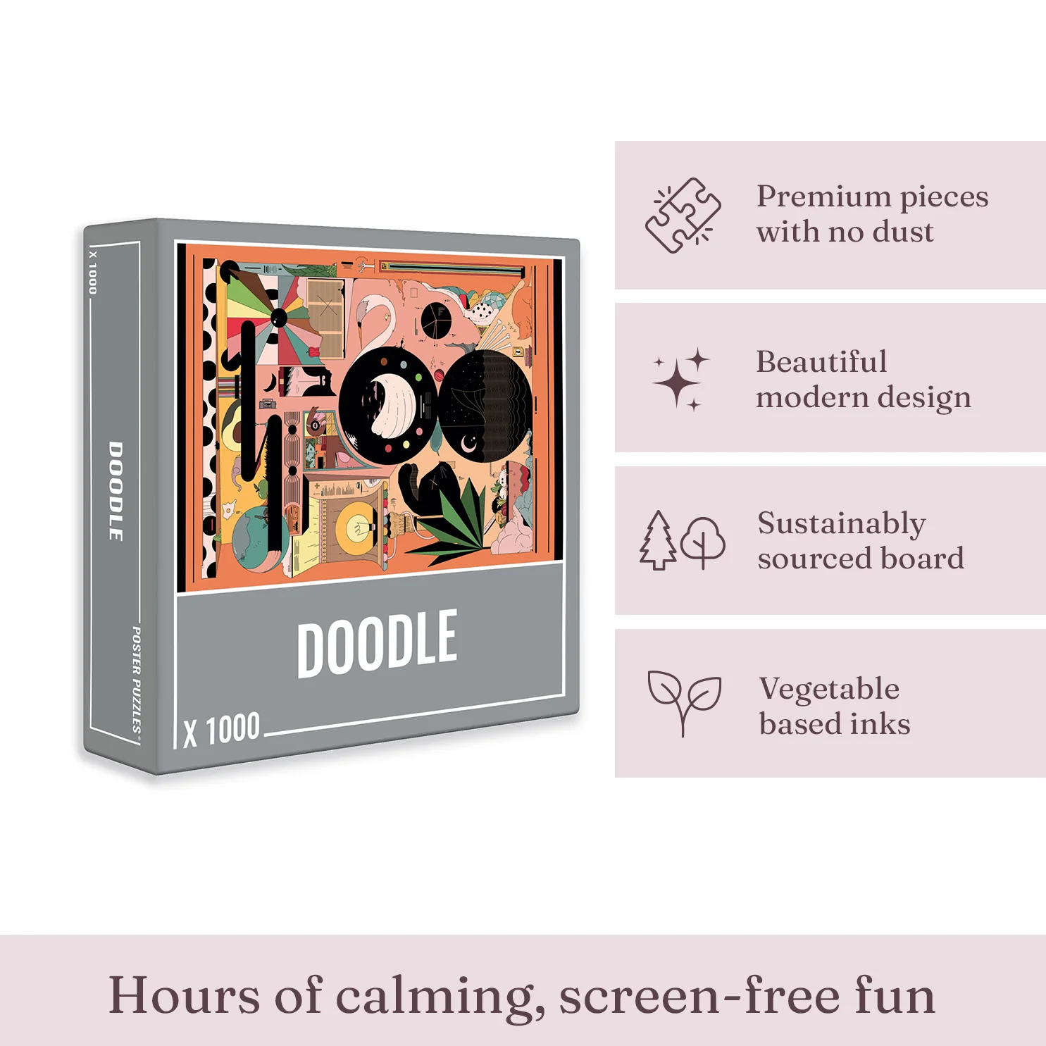 Doodle Jigsaw Puzzle (1000 pieces) - Image 4