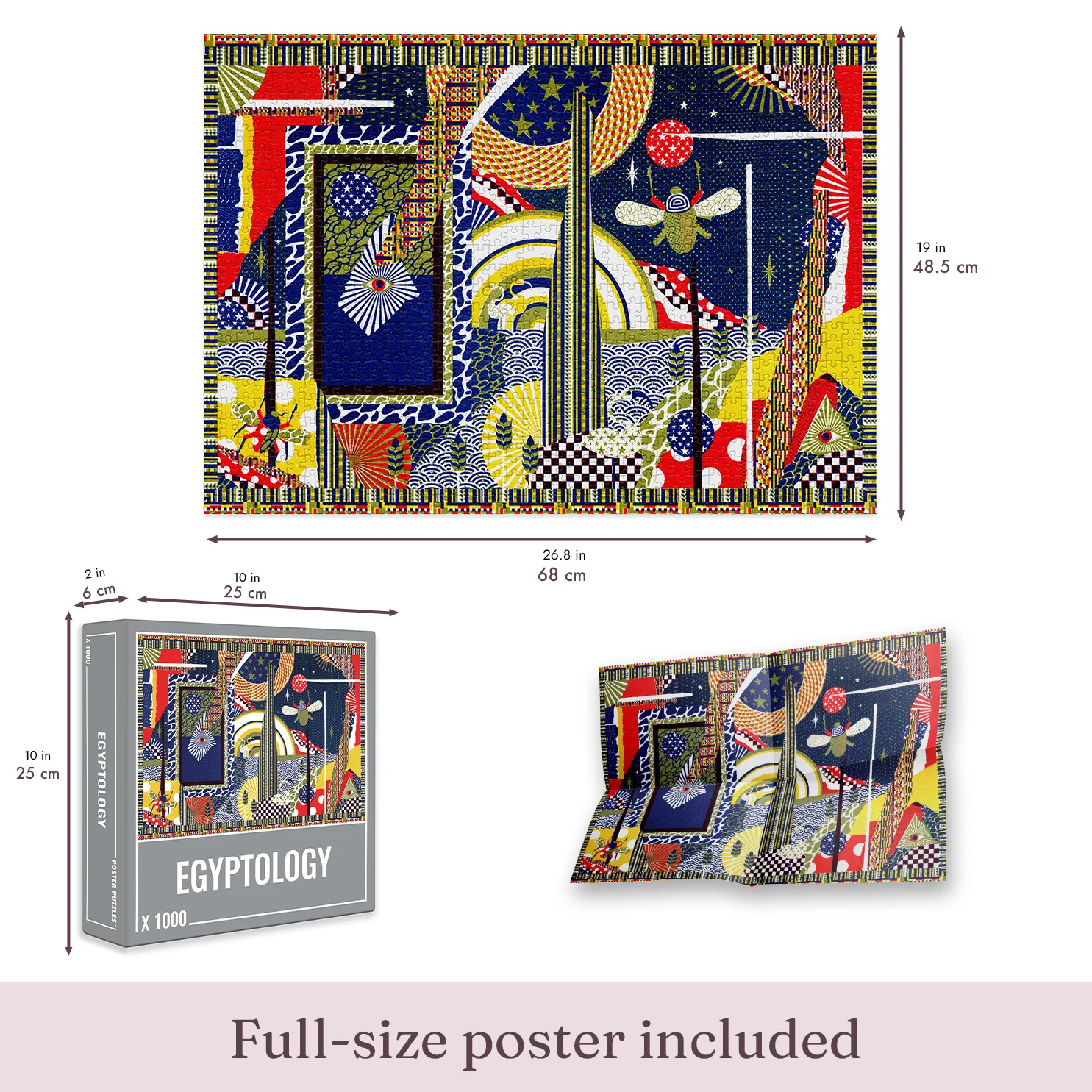 Egyptology Jigsaw Puzzle (1000 pieces) - Image 3
