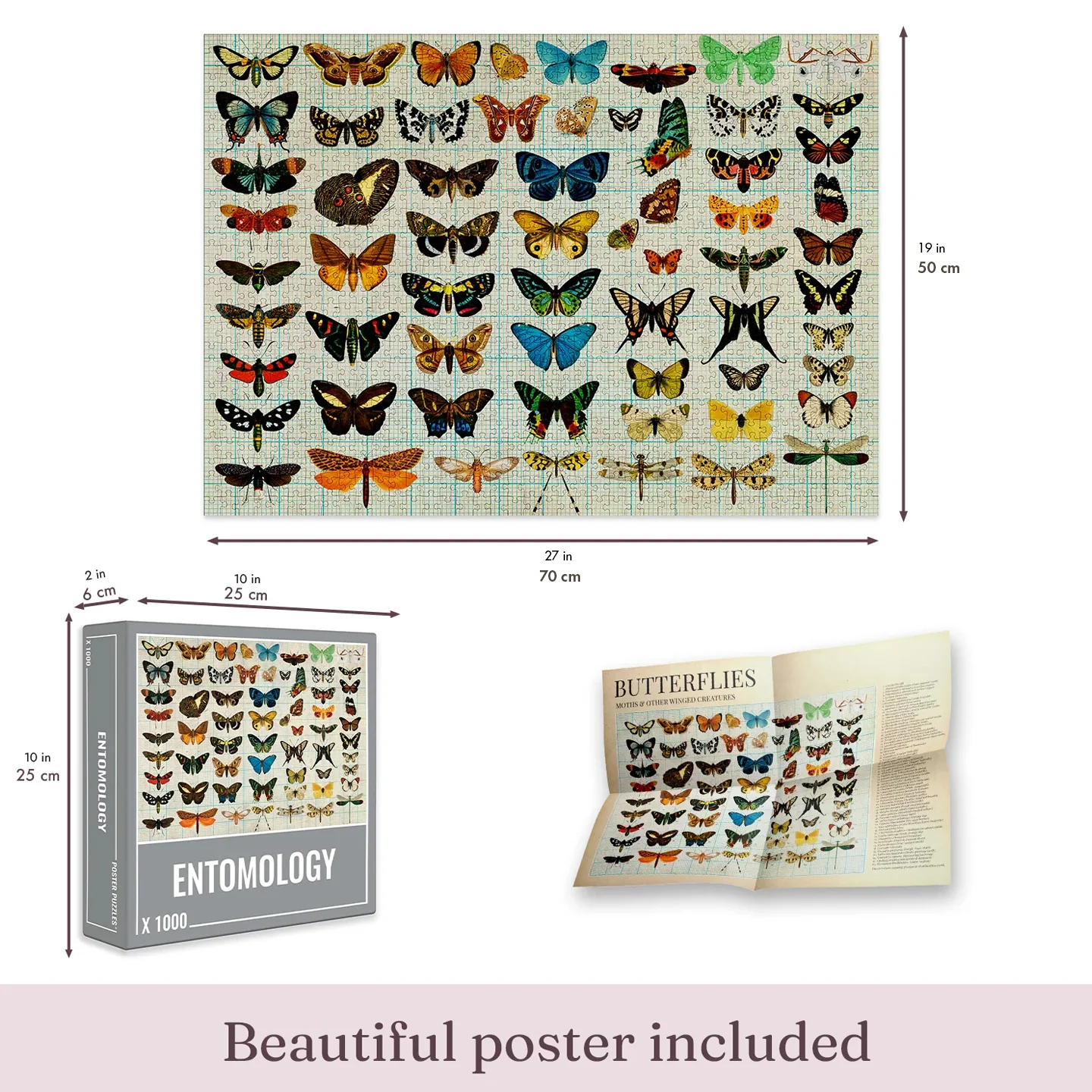 Entomology Jigsaw Puzzle (1000 pieces) - Image 4