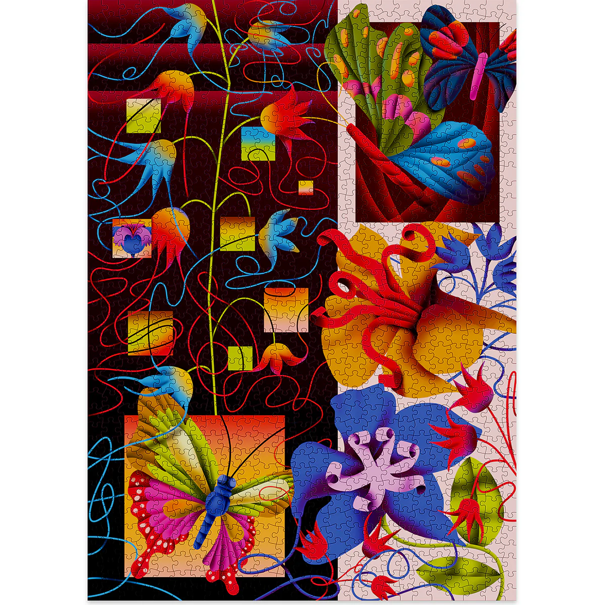 Entwined 1000 Piece Puzzle (Small Batch) - Image 2