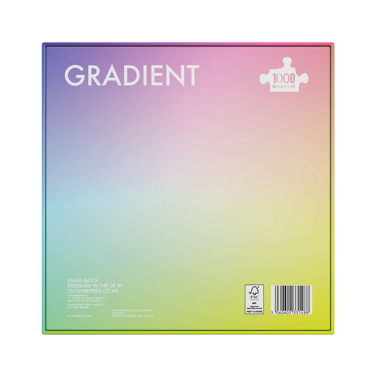 Gradient 1000 Piece Puzzle (Small Batch) - Image 4
