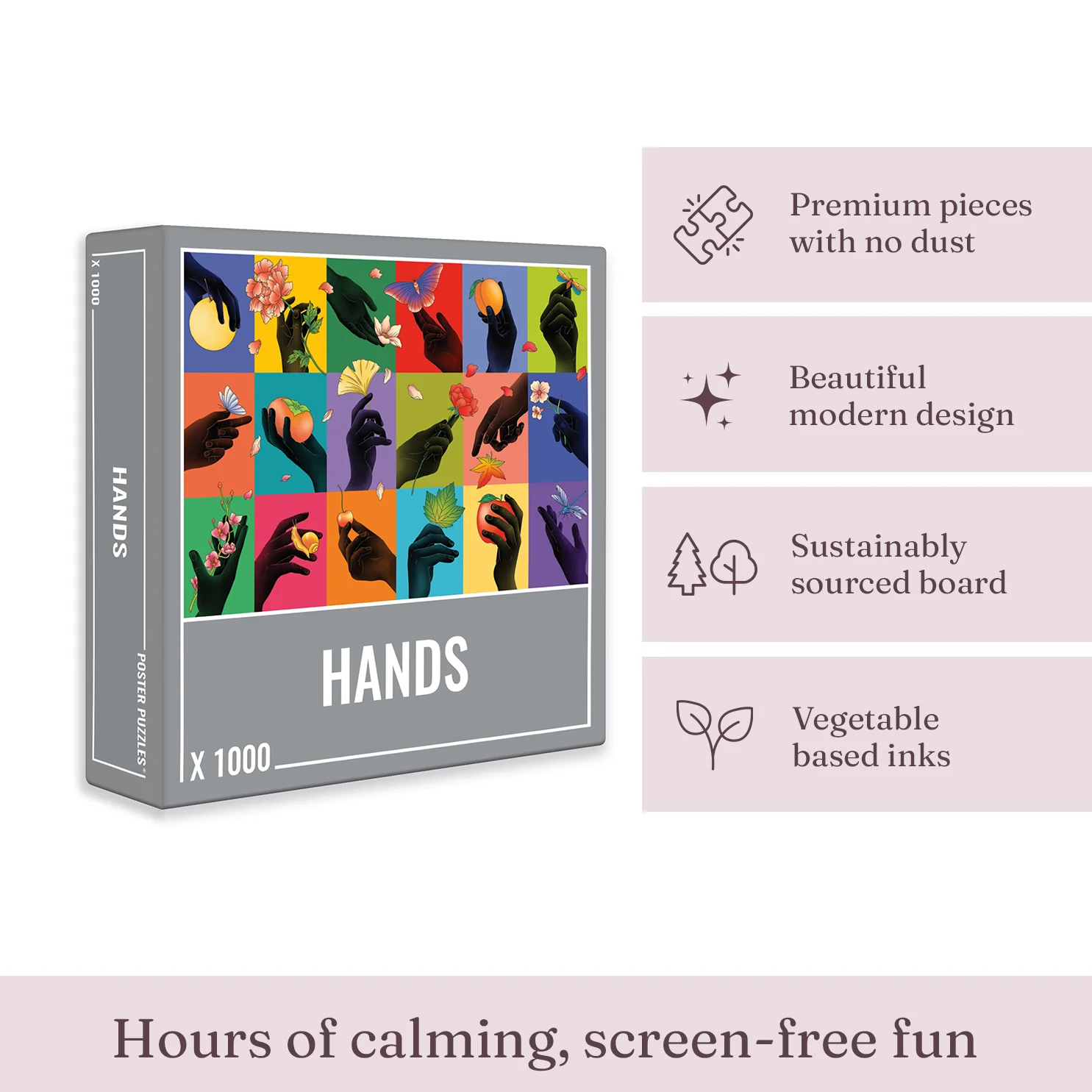 Hands Jigsaw Puzzle (1000 pieces) - Image 4