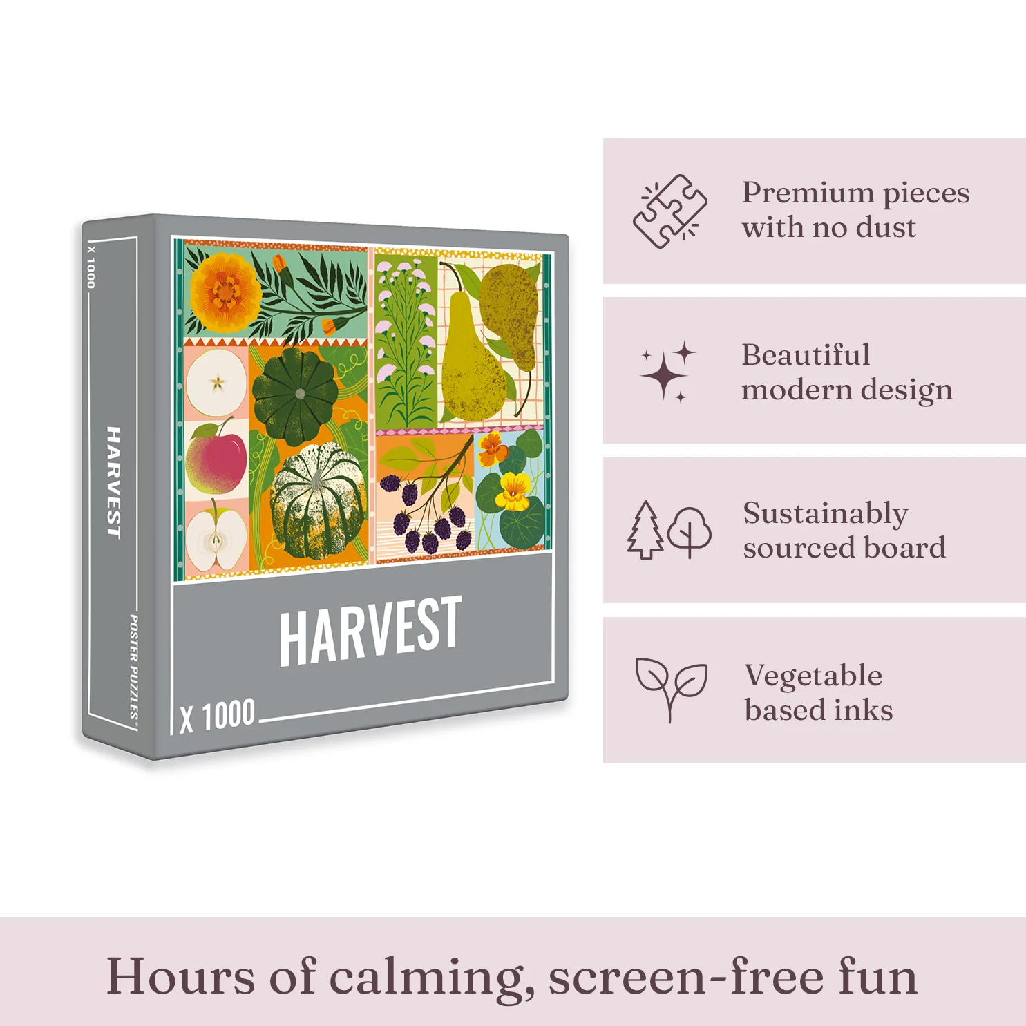 Harvest Jigsaw Puzzle (1000 pieces) - Image 3