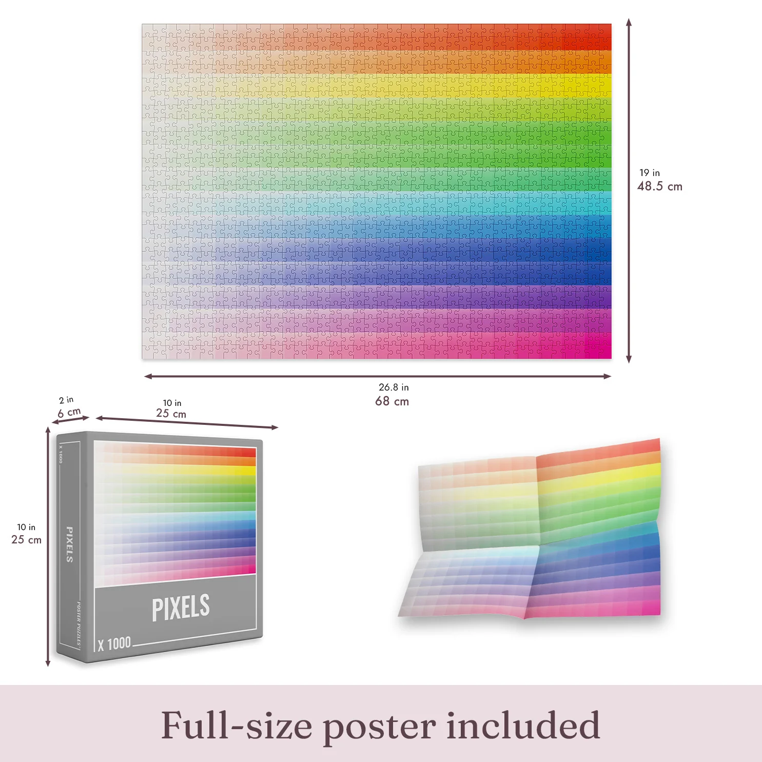 Pixels Jigsaw Puzzle (1000 pieces) - Image 6