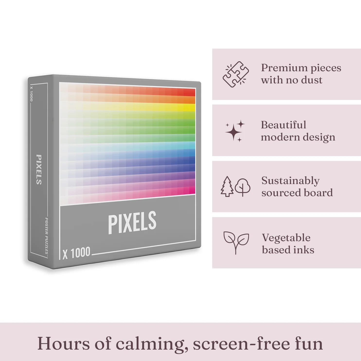 Pixels Jigsaw Puzzle (1000 pieces) - Image 7