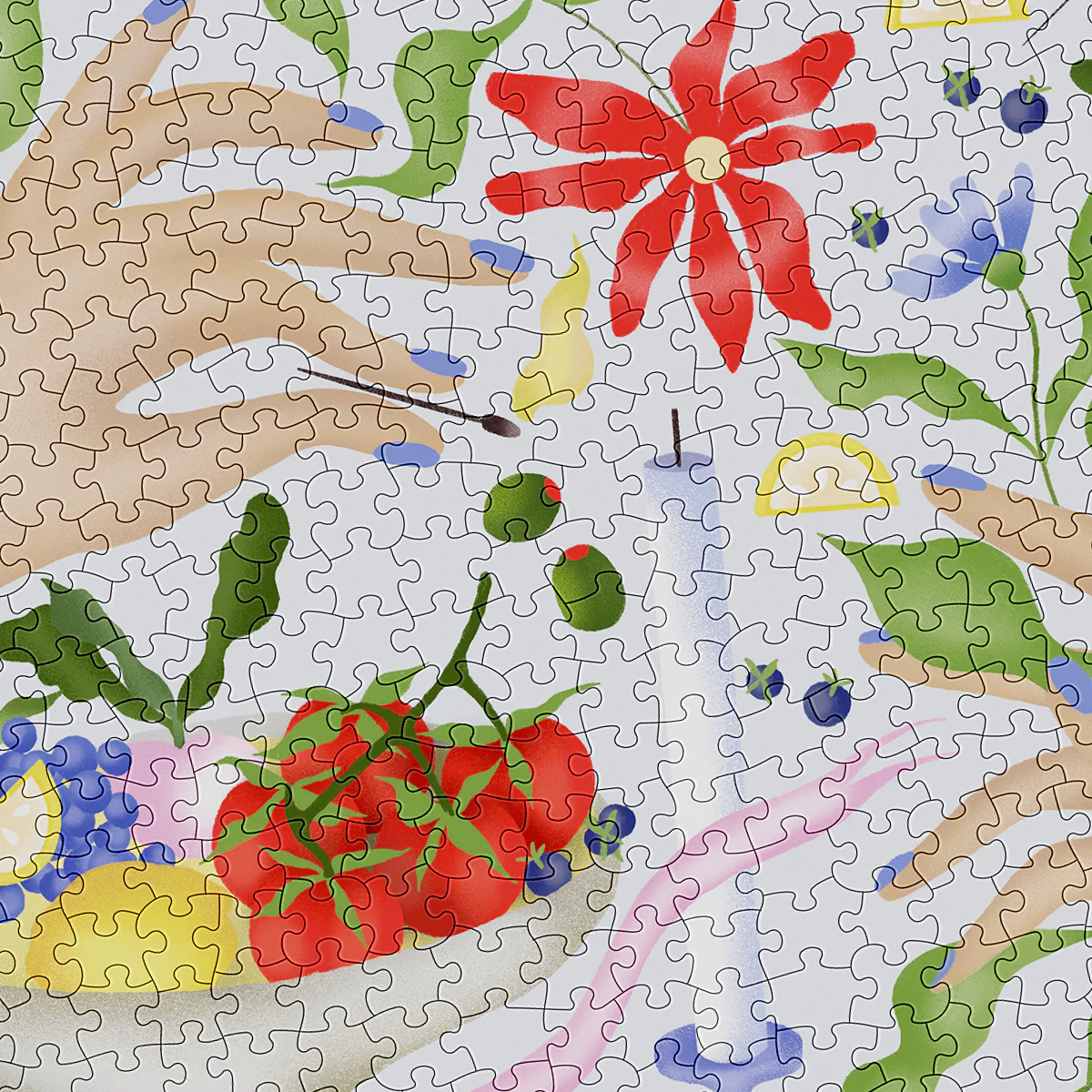 Ribbons 1000 Piece Puzzle (Small Batch) - Image 6