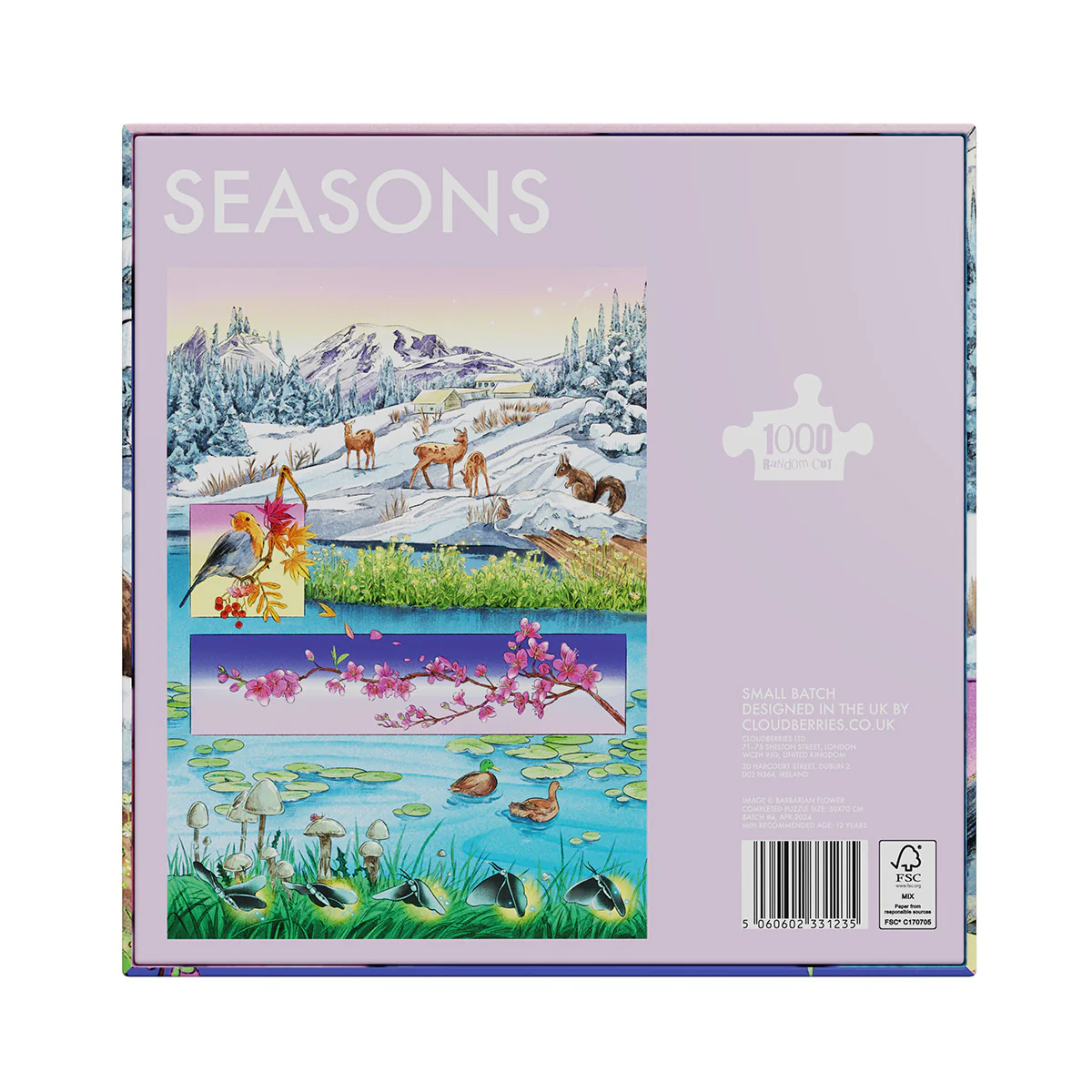 Seasons 1000 Piece Puzzle (Small Batch) - Image 4