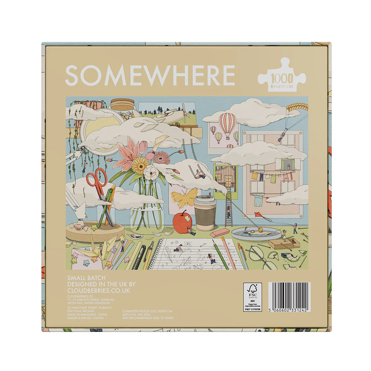 Somewhere 1000 Piece Puzzle (Small Batch) - Image 5