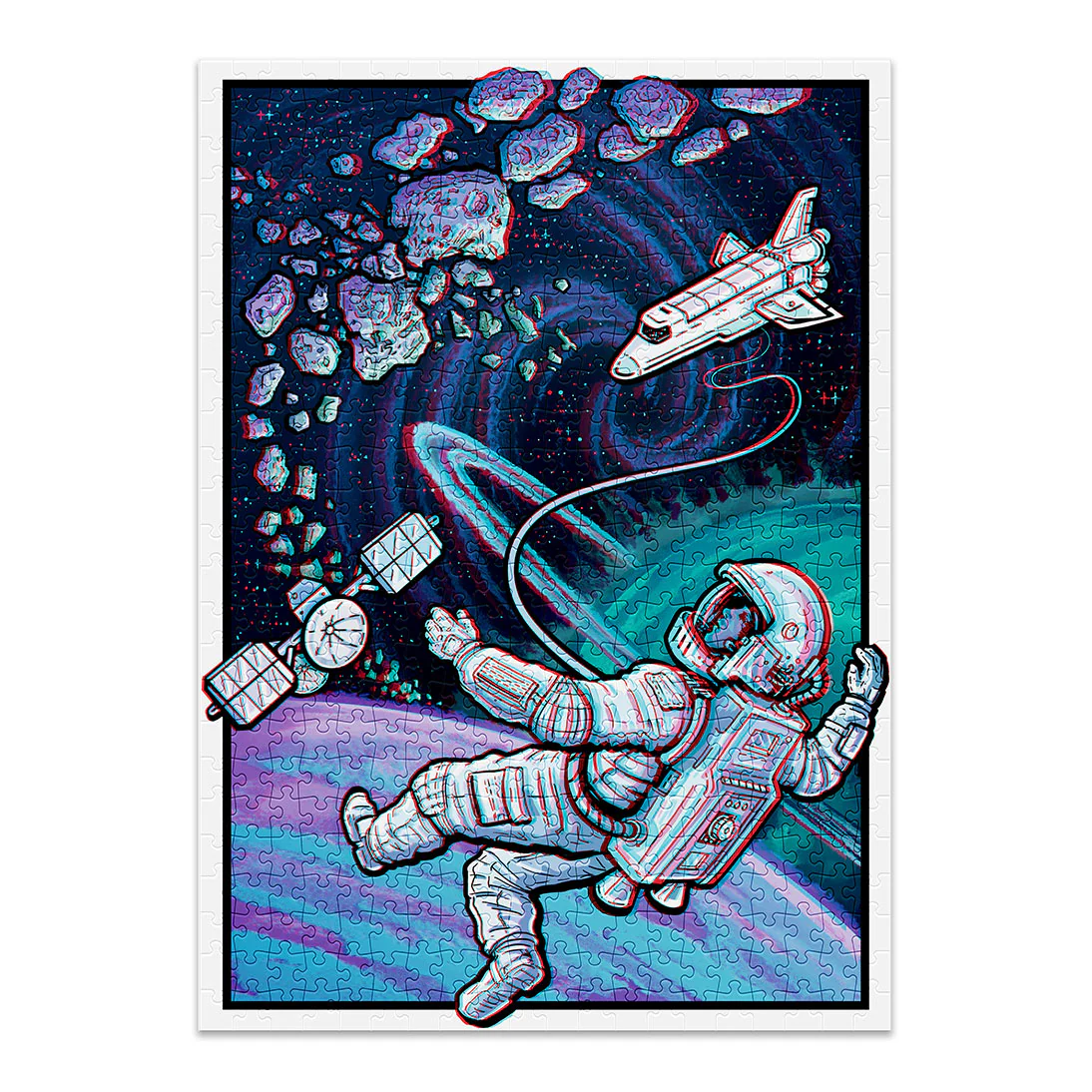 Space 3D Jigsaw Puzzle (500 pieces) - Image 2