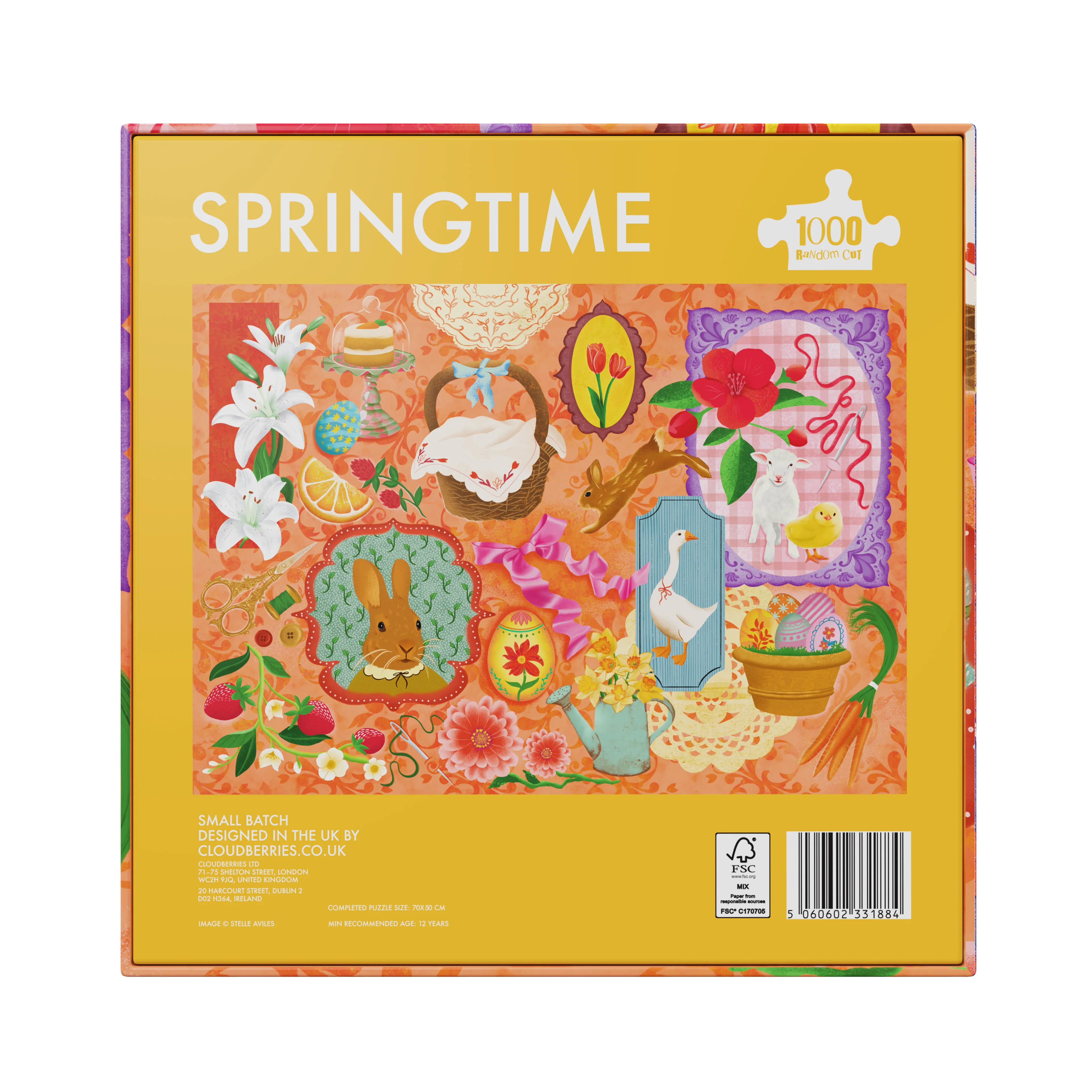 Springtime 1000 Piece Puzzle (Small Batch) - Image 4