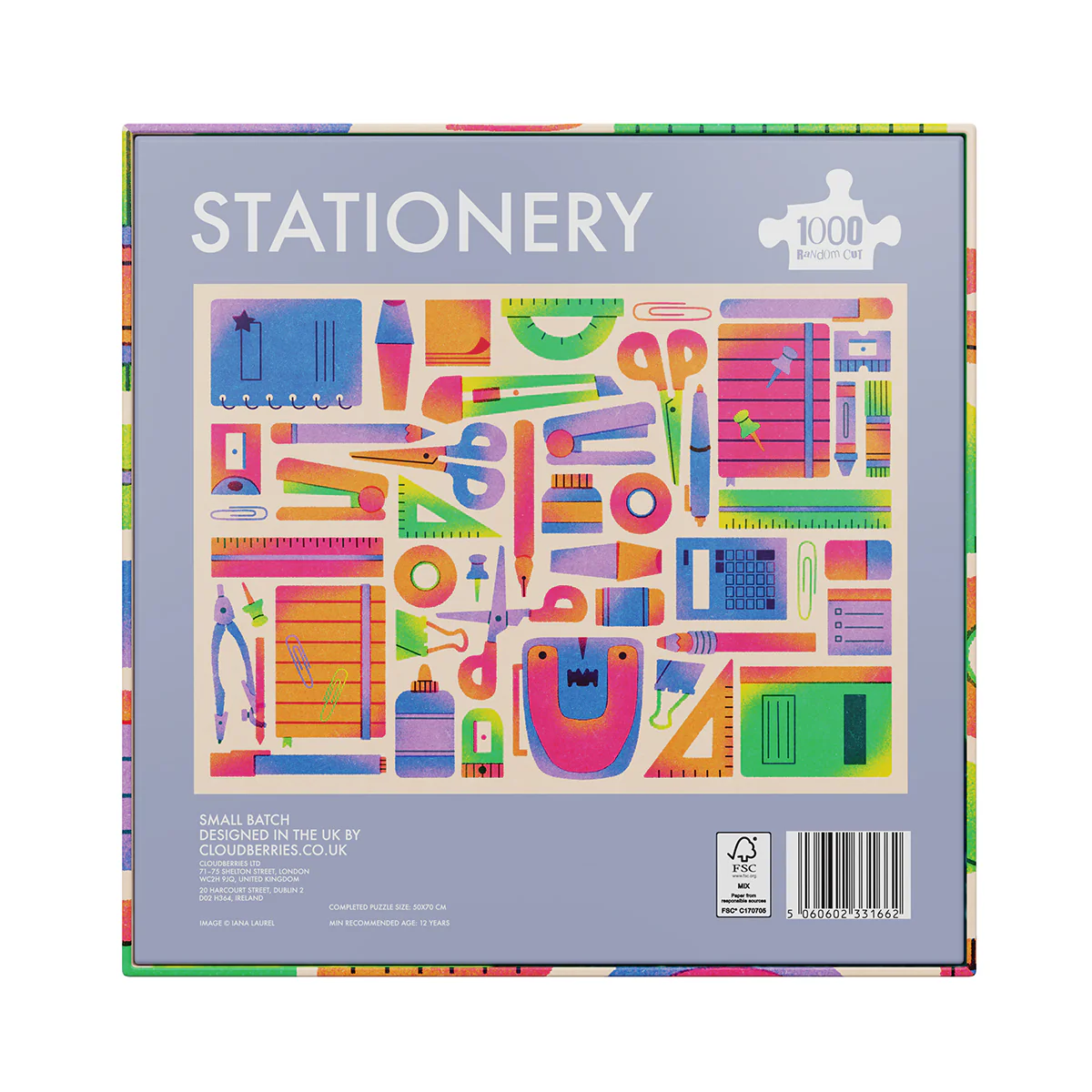 Stationery 1000 Piece Puzzle (Small Batch) - Image 6