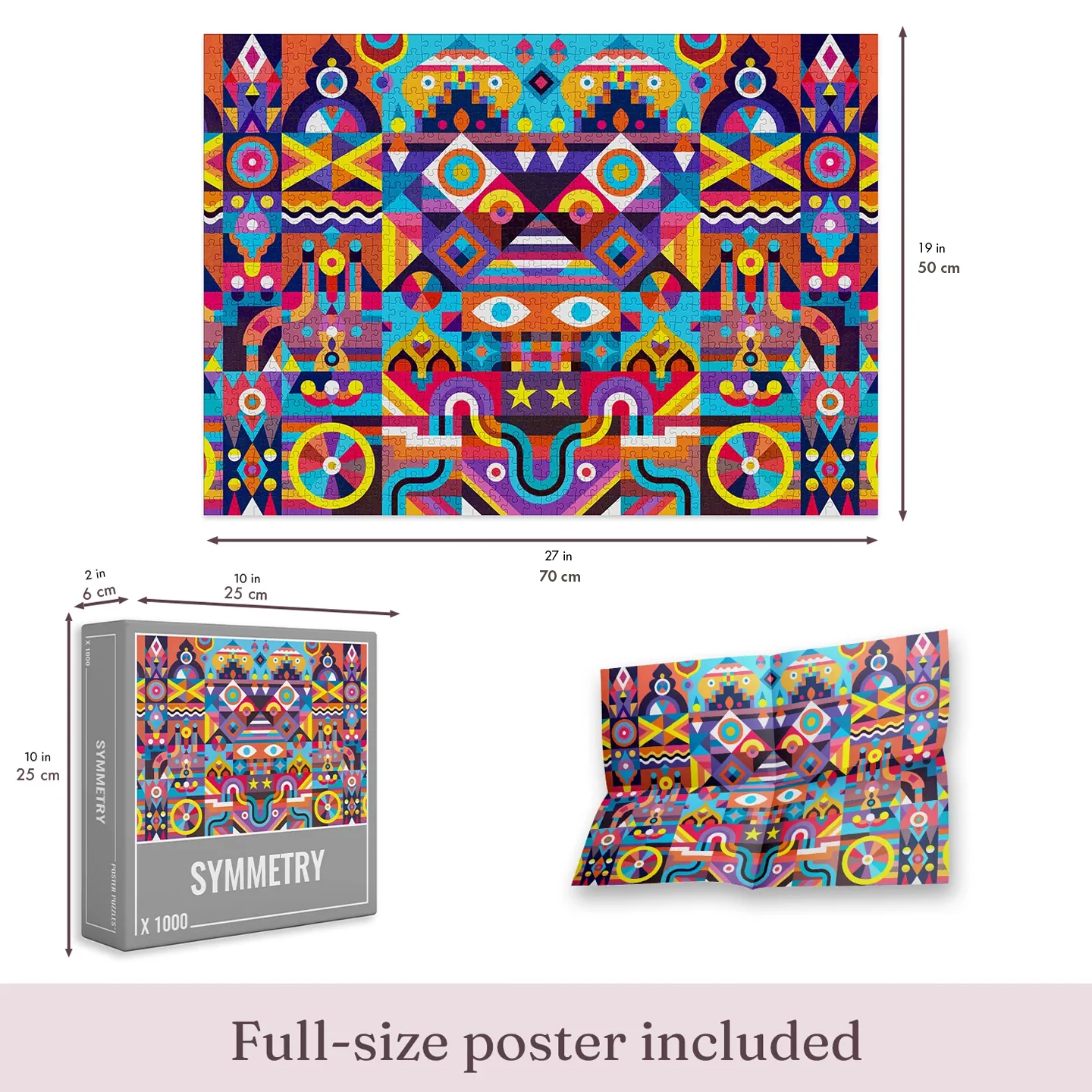 Symmetry Jigsaw Puzzle (1000 pieces) - Image 4