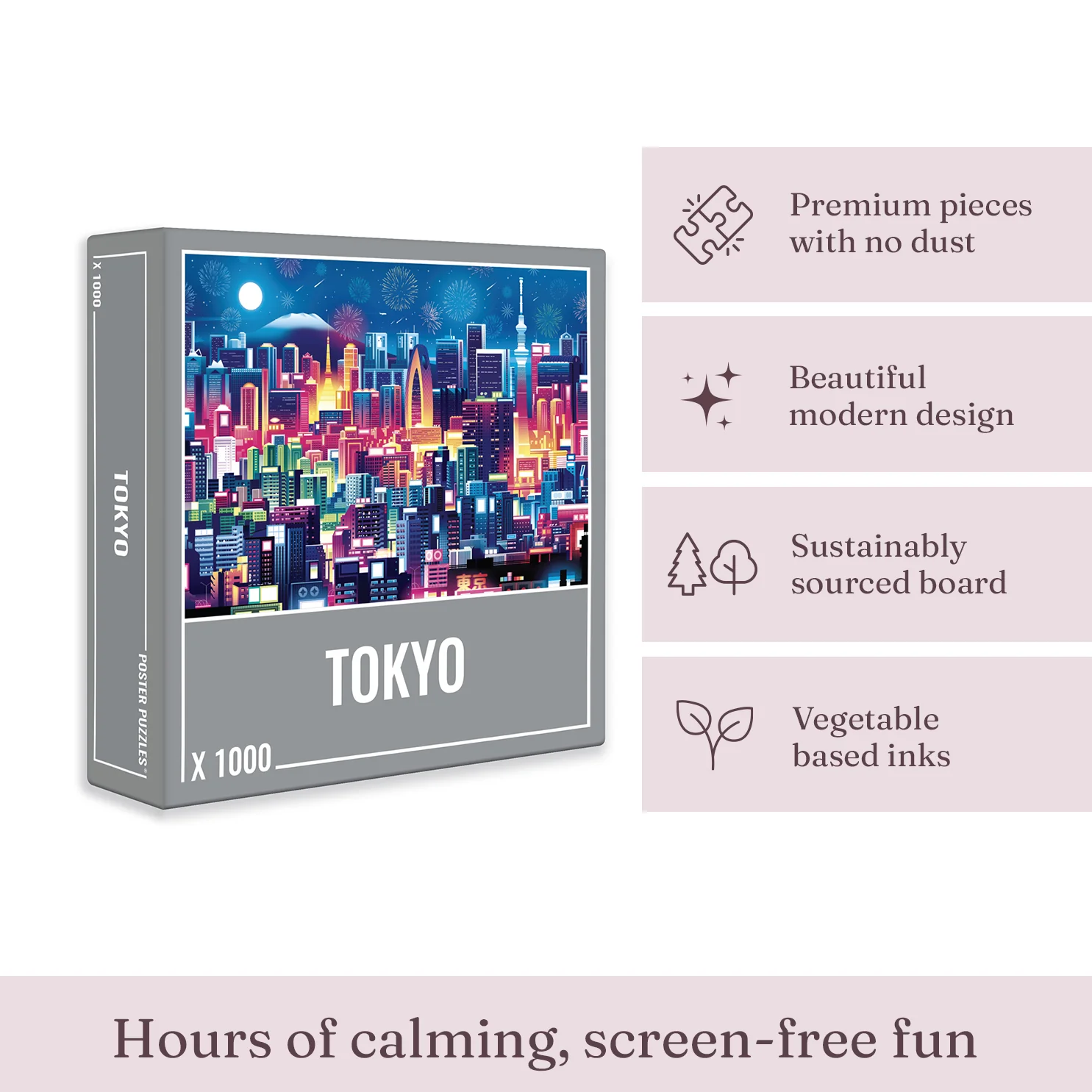 Tokyo Jigsaw Puzzle (1000 pieces) - Image 3