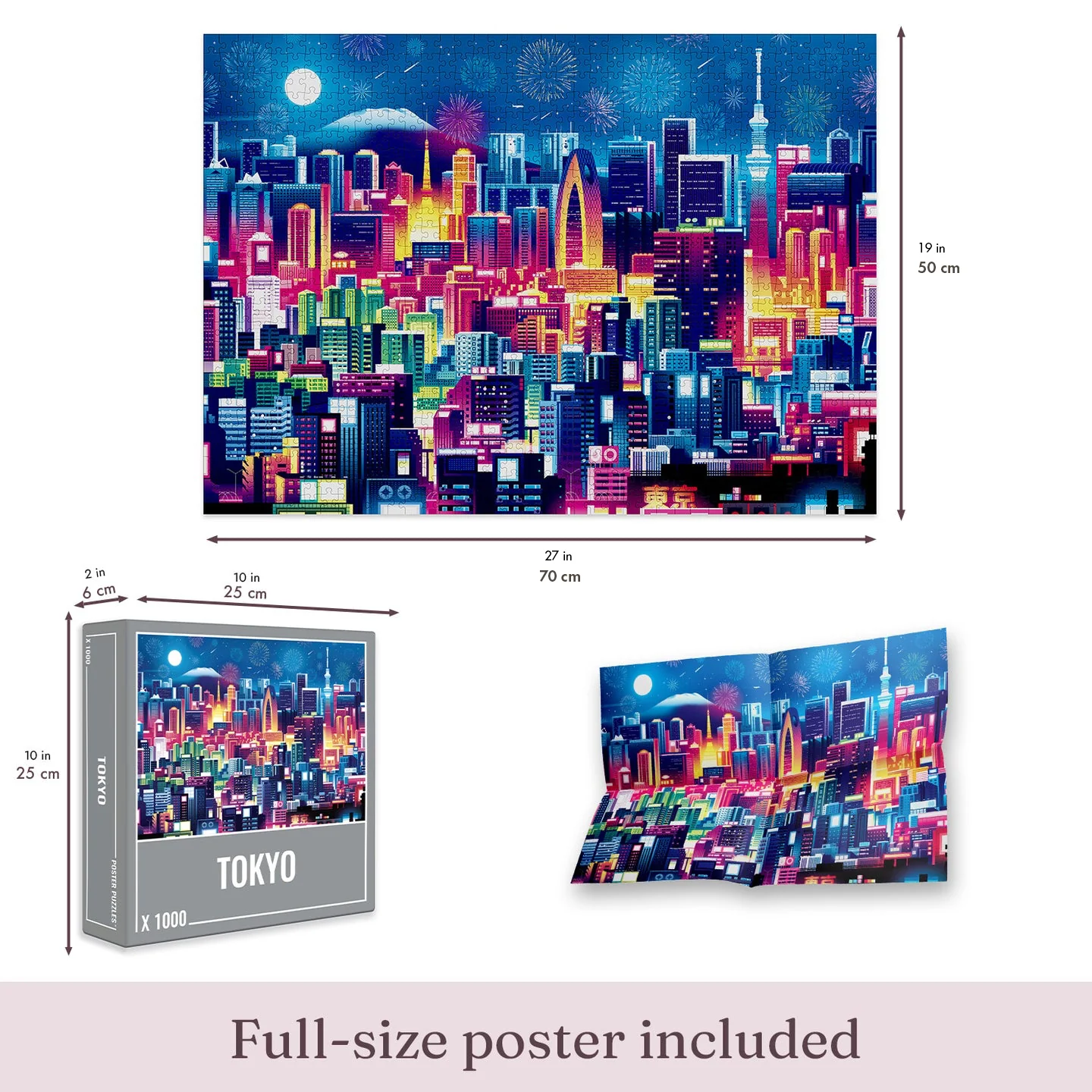Tokyo Jigsaw Puzzle (1000 pieces) - Image 4