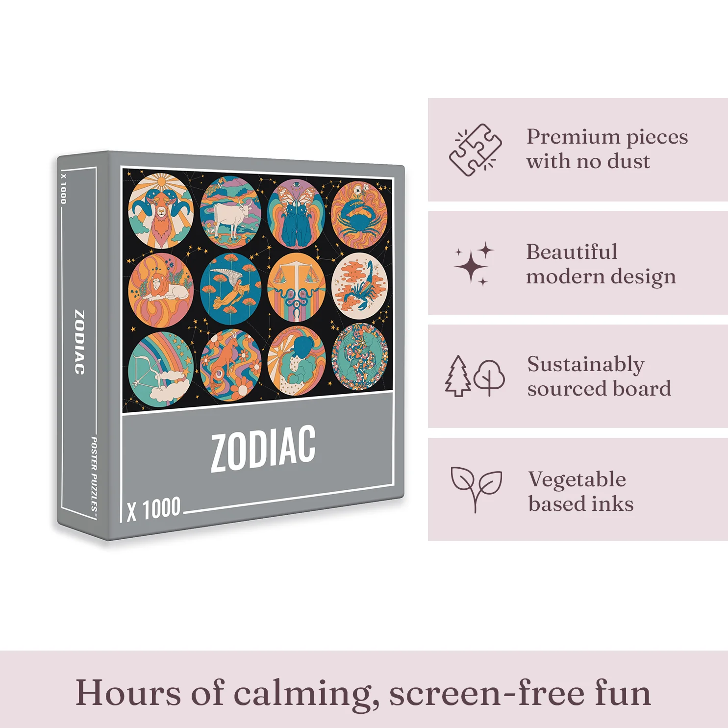 Zodiac Jigsaw Puzzle (1000 pieces) - Image 4
